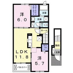 アビタシオンの物件間取画像